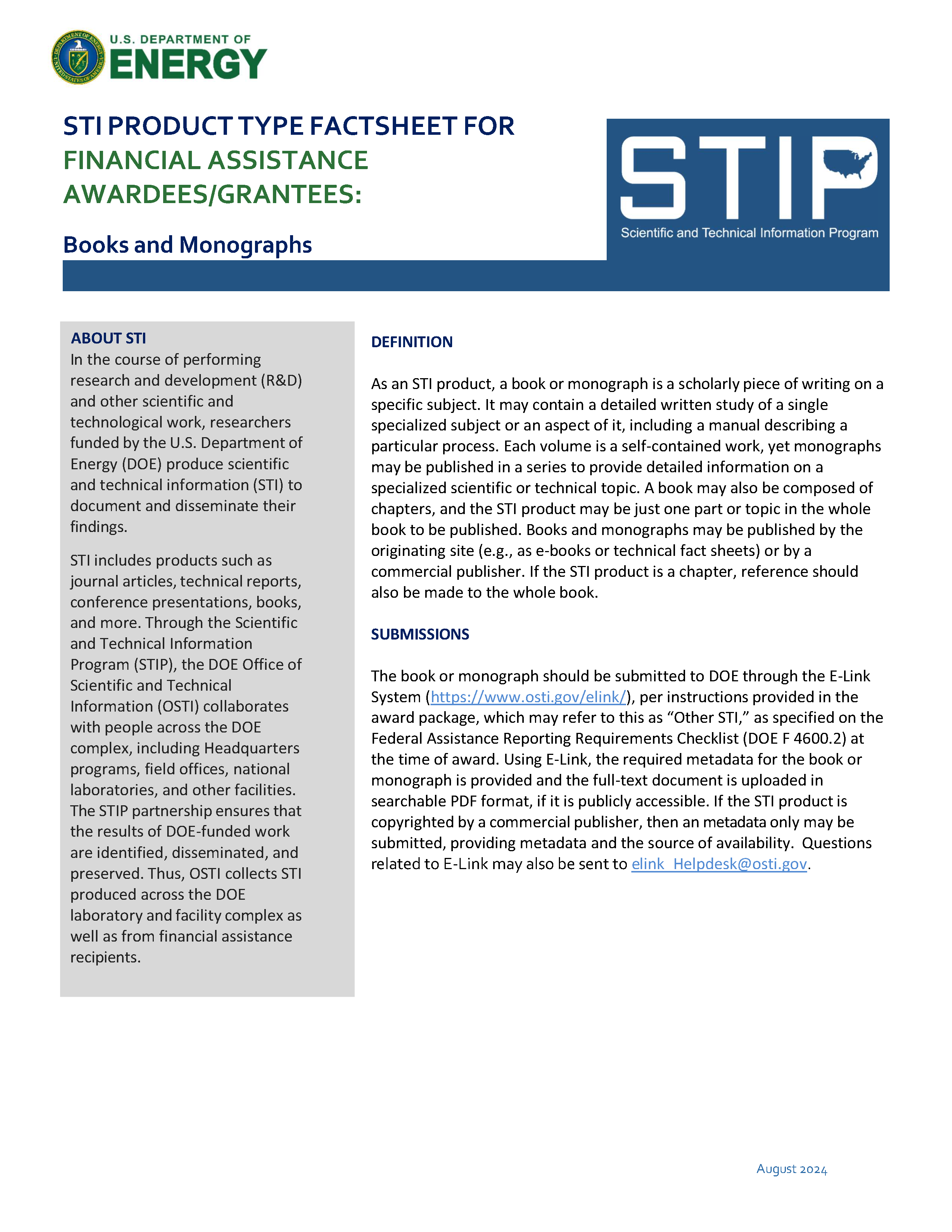 Books/Monographs, Financial Awardees and Grantees, Page 1 Books and Monographs - Grantees Page 1