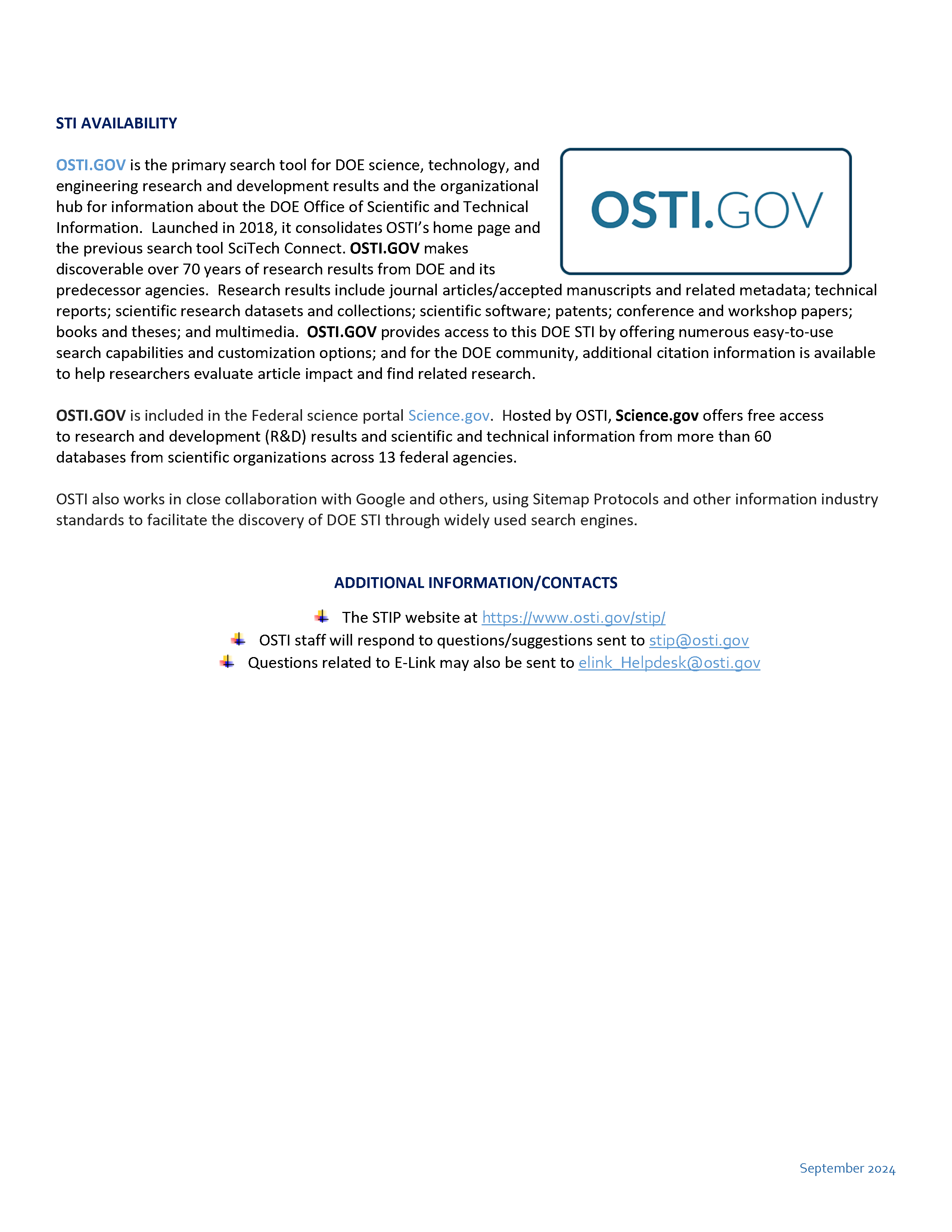 Program Documents, DOE Laboratory Researchers, Page 2 Program Documents - Labs Page 2