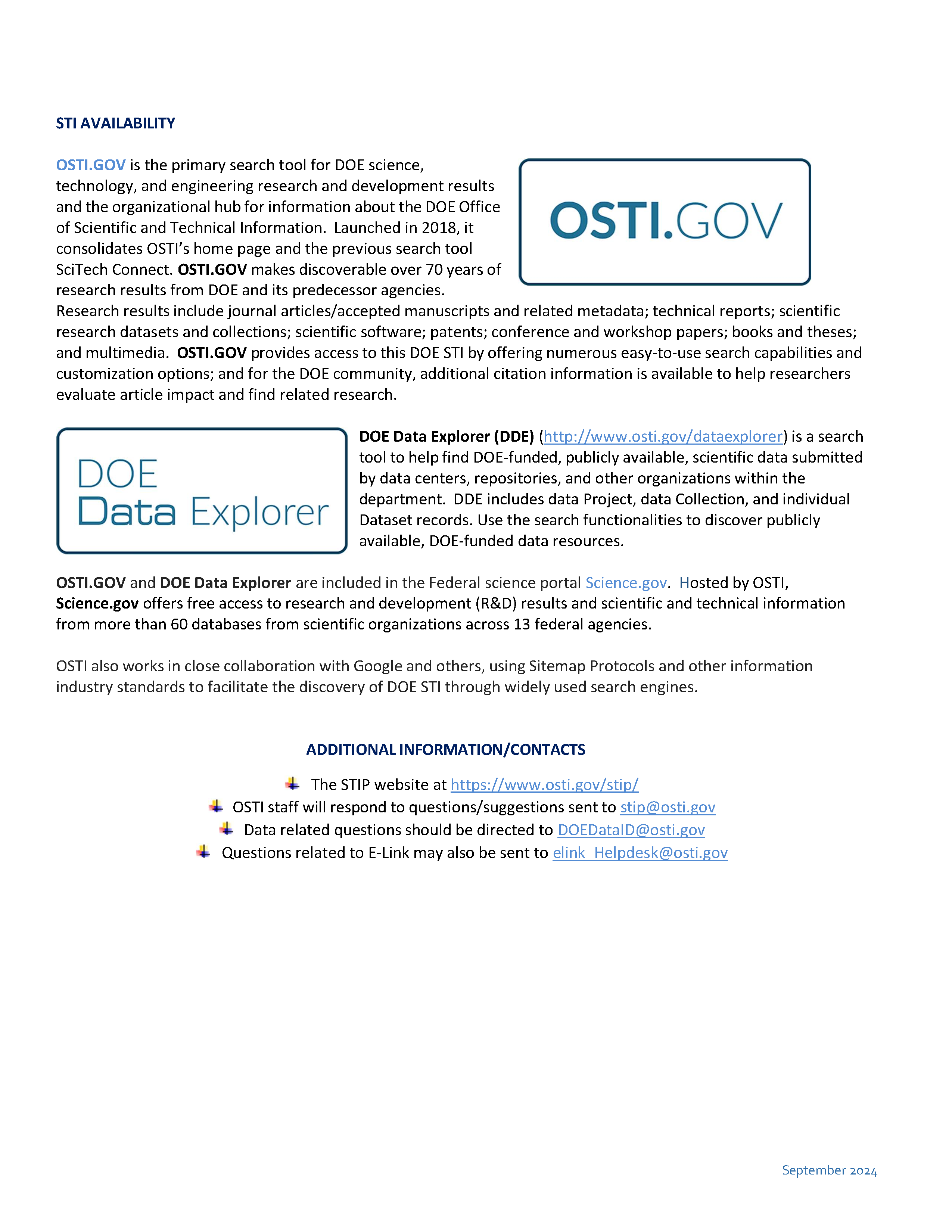 Scientific Datasets, DOE Laboratory Researchers, Page 2 Scientific Datasets - Labs Page 2